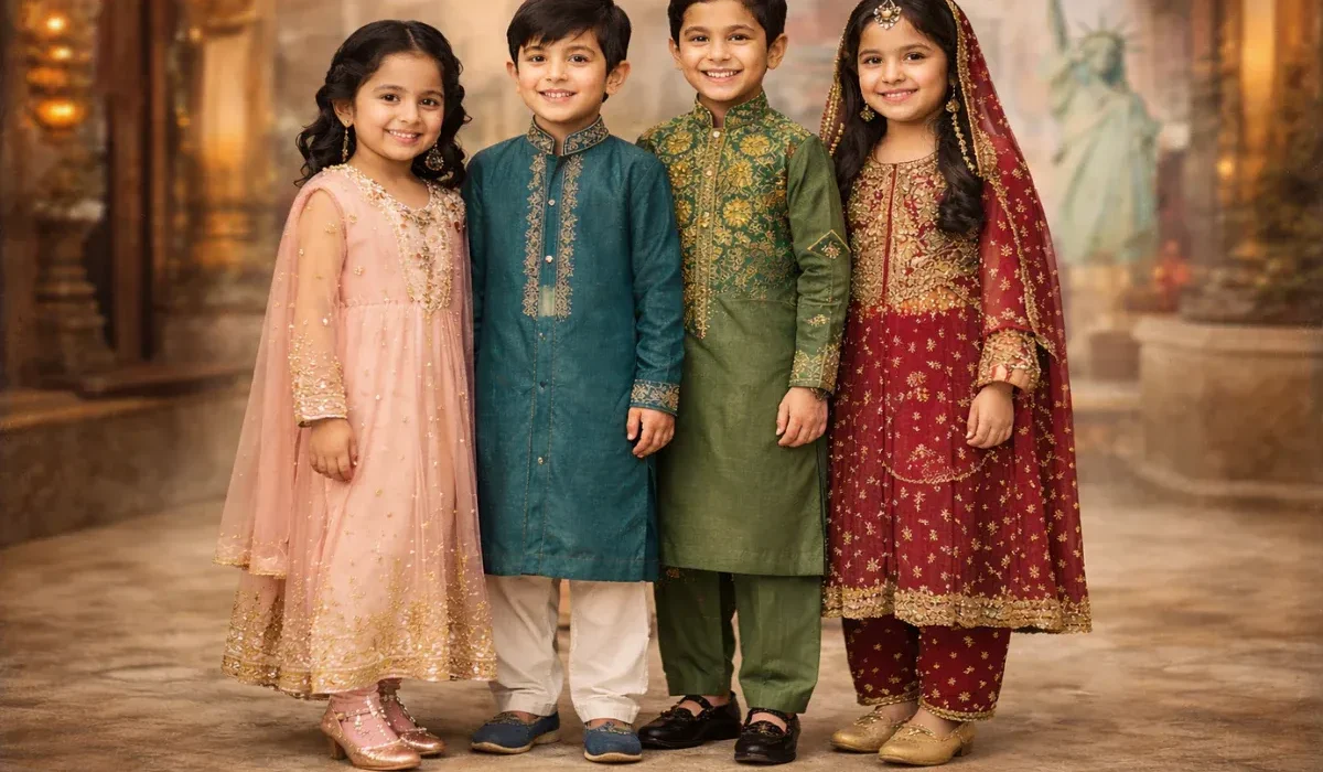 Kids Pakistani Clothes USA